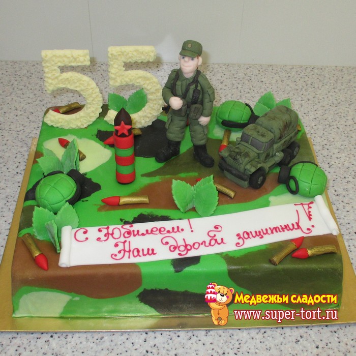 Торт для военного